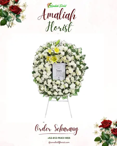 Krans Bunga Duka Cipaku Bogor